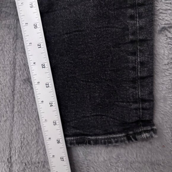 Levi’s Jeans Women’s Size 24 Black Skinny Distressed Stretch Denim - Picture 10 of 13